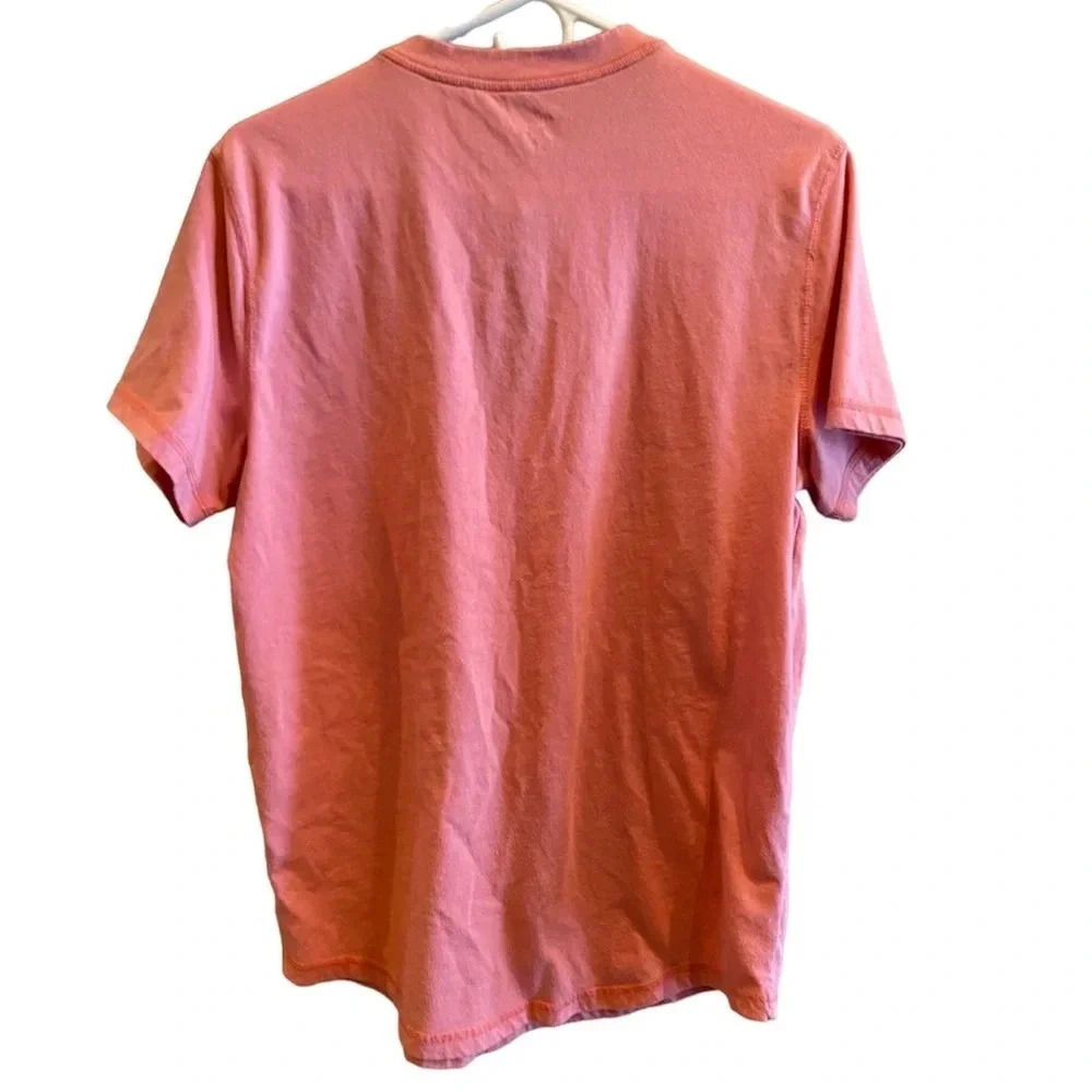HOLLISTER MENS GUC PINK COTTON TOP TSHIRT TEE TSHIRTS BEACH SUMMER CASUAL SIZE M - Picture 4 of 5